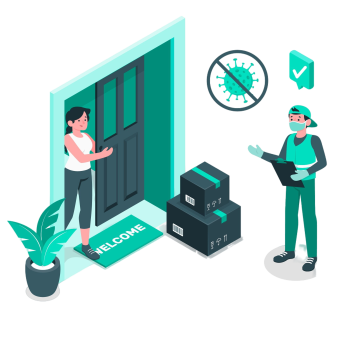 coronavirus-delivery-preventions-concept-illustration